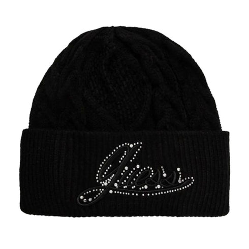 Guess Berretto Cappello Donna Roselyn a trecce Nero A24 - GUESSW4BZ24Z3362 - JBLK - UNI - Francavilla Moda